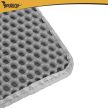 Alomtálca alátét 75x55cm, macskaalom alátét, kétrétegű, EVA méhsejt hab - szürke